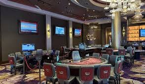 Live-dealer blackjack table at slot633 login with professional studio setup
